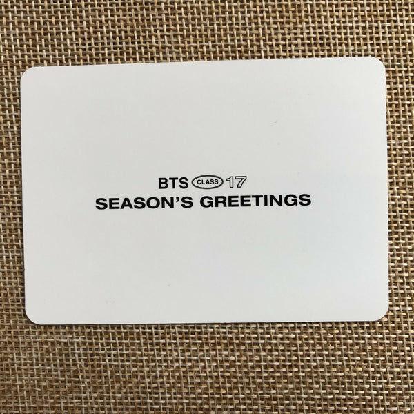 BTS J-HOPE [ 2017 Season's Greetings ] Official Photocard / New, Rare / Gift