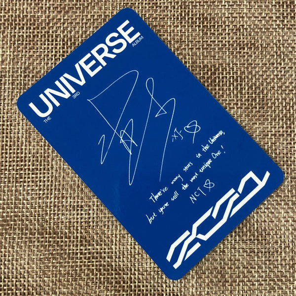 NCT 2021 XIAOJUN [UNIVERSE Photobook Ver.] Official Photocard, 3rd / New / Gift