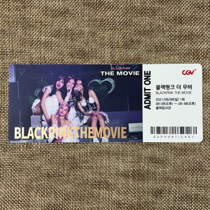 BLACKPINK GROUP #2 [ The Movie ] Official Limited Ticket Photocard / New / Gift