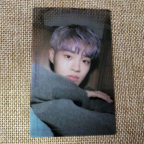 WANNA ONE LEE DAEHWI [Nothing Without You] Official Transparent Photocard / Gift