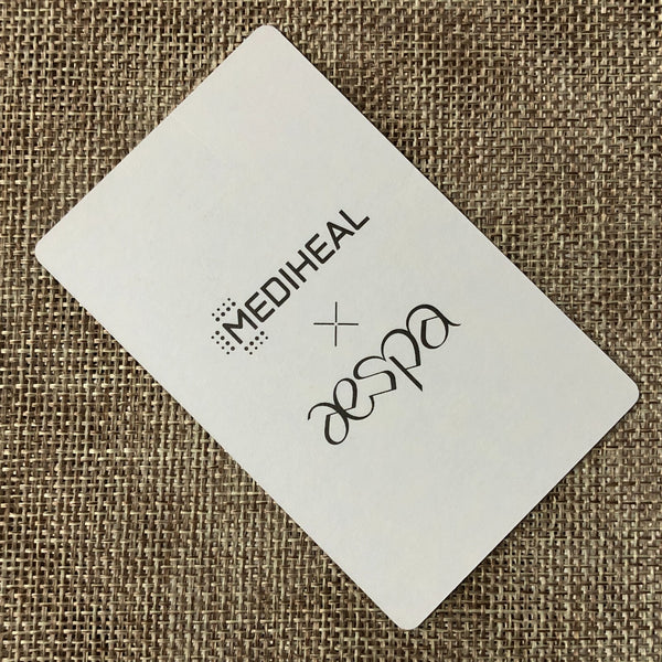 AESPA WINTER #2 [ MEDIHEAL ] Official Photocard, SM TOWN / New / Gift