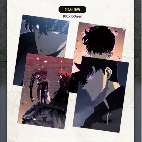 Solo Leveling Vol. 10 Limited Edition / Korean Webtoon Manhwa Manga Comic / Gift