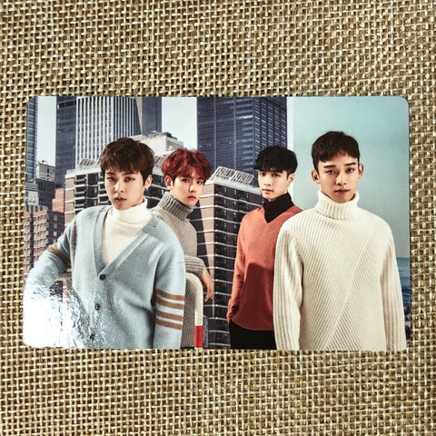EXO GROUP #2 [2017 Season's Greetings] Official Mini Calendar Photocard / Gift