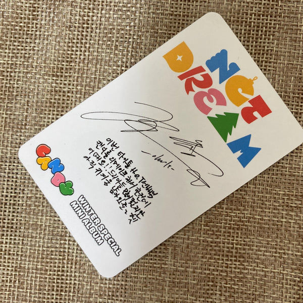 NCT DREAM CHENLE [Winter Special Candy] Official Photocard, SMini Ver. / Gift