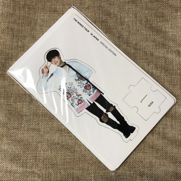BTS SUGA [The Wings Tour in Japan Special] Official MD Paper Stand / New / Gift