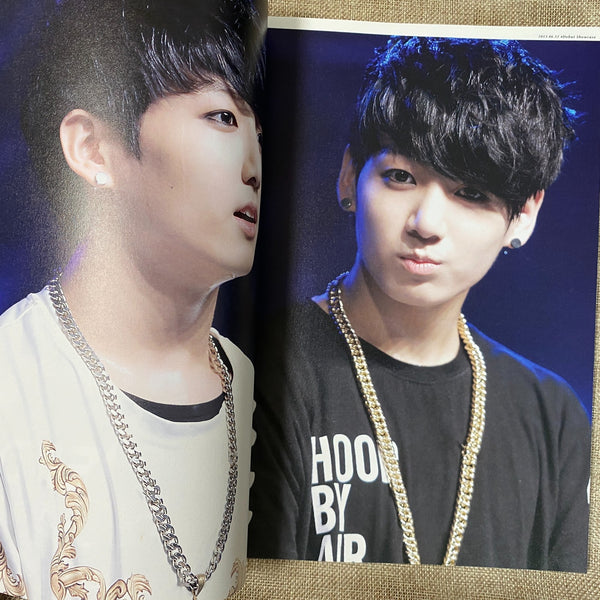 BTS JUNGKOOK JIMIN [ Rosso Azure Exhibition Photobook ] 100 pg, 21x30 cm/New/GFT