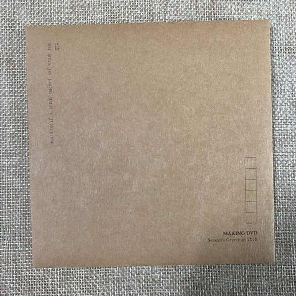 BTS DVD [ 2018 Season's Greetings ] Official Making DVD / New, Rare / Gift
