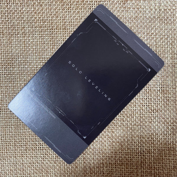 Solo Leveling Cho Jong-in [Official Photo Card] / Rare Limited Edition / Mint