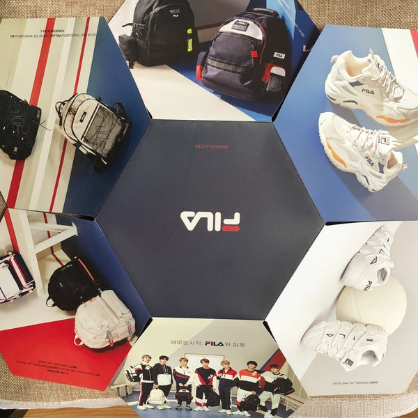 BTS GROUP [ FILA ] Official Brochure Booklet / New / Gift