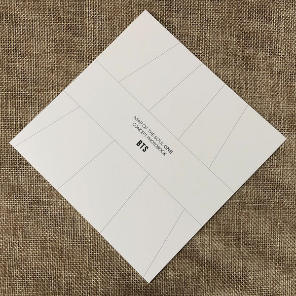 BTS JUNGKOOK [MAP OF THE SOUL MOS ON:E Concept Book] Square Postcard / Gift