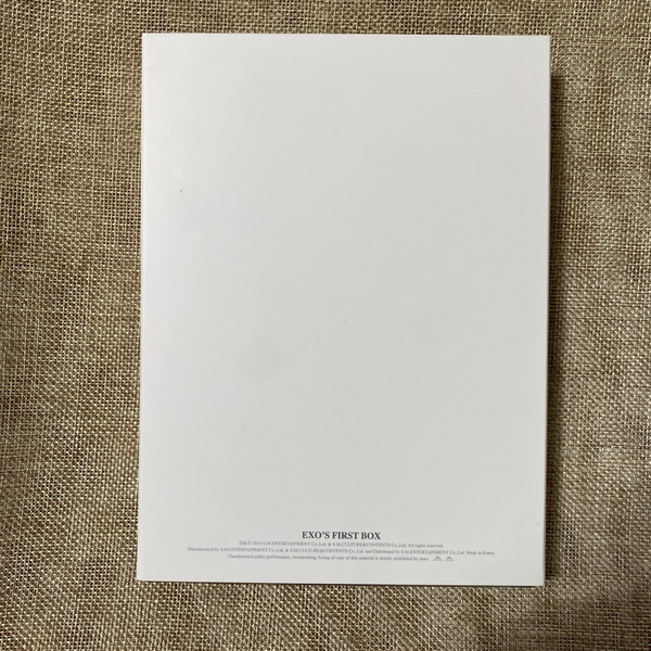 EXO  [ 2014 First Year DVD ] Official DVD Set, 4 DVD / New, Rare / Gift