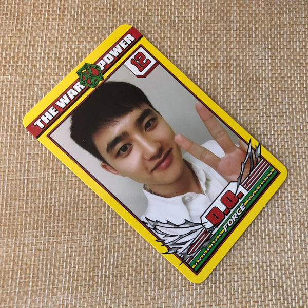 EXO D.O. #1 [The War Power of Music] Official Photocard, 4th Repackage / Gift