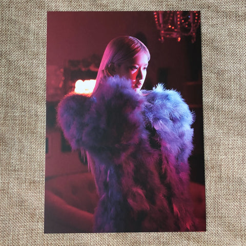 BLACKPINK ROSE #2 [ THE SHOW DVD ] Official Postcard Poster / New / Gift