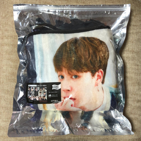 BTS GROUP [BTS X Smart Uniform] Promotional Official Blanket / New, Rare / Gift