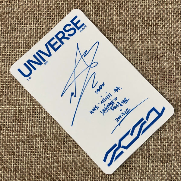 NCT 2021 MARK [ UNIVERSE ] Official Photocard, Jewel Case Ver. / New / Gift