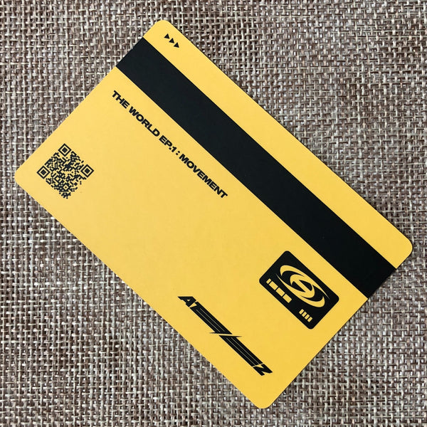 ATEEZ JONGHO [THE WORLD EP.1 : MOVEMENT] Official ID Photocard, Diary Ver. /+G
