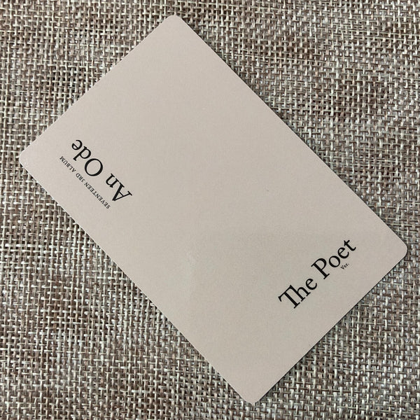 SEVENTEEN DINO [ An Ode The Poet Ver. ] Official Photocard / New / Gift