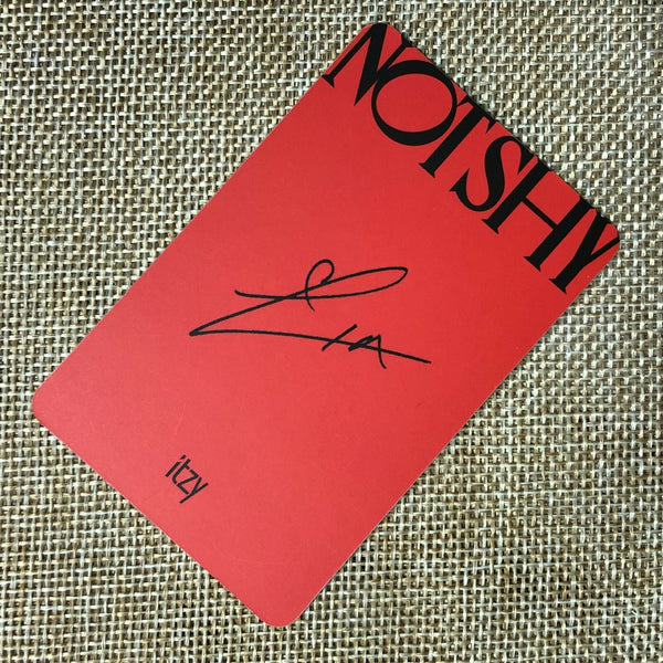 ITZY LIA [ NOT SHY ] Official Photocard, 3rd Mini Album / New / Gift
