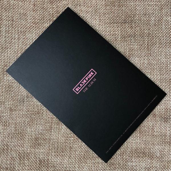 BLACKPINK JISOO #2 [ THE ALBUM ] Official Postcard, 1st Full Album / New / Gift