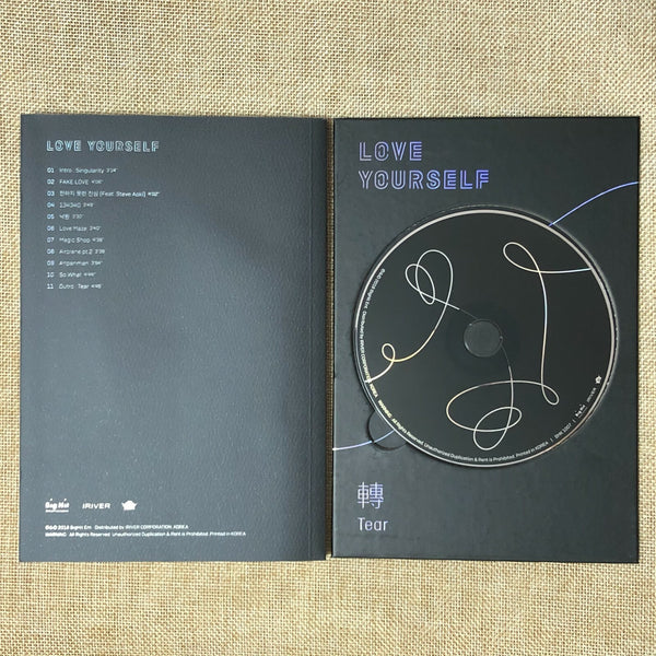 BTS [ Love Yourself Tear R Ver ] Official Album, CD+Photobook+Mini Book / New