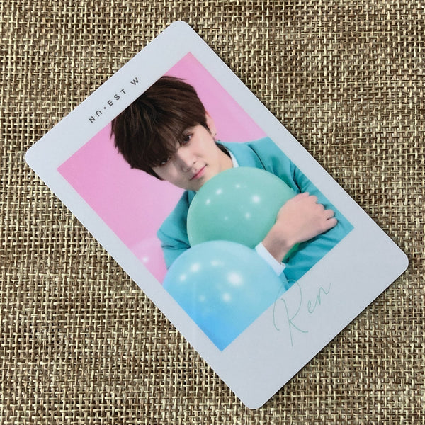 Nu'est REN [ NU'EST X SPOONZ ] Official Photocard / New, Rare / Gift