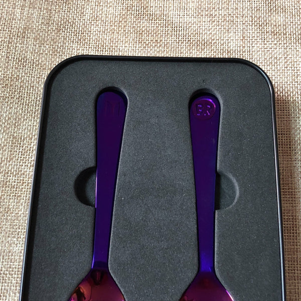BTS [BASKIN ROBBINS] Official Purple Ice Cream Spoon Set / New, Rare / Gift