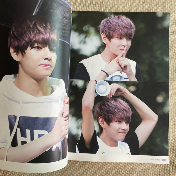 BTS V [ 2018 TAETAELAND 2nd Exhibition Photobook ] 100 pg / New / Gift
