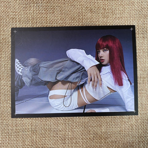 BLACKPINK LISA [ How you like that ] Official Postcard, Special Ed. / New / Gift