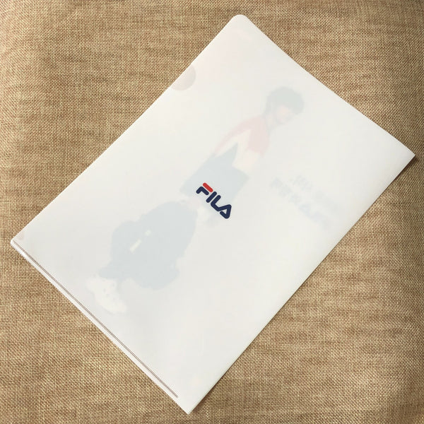 BTS V [ FILA ] Official Clear File Holder / New, Rare / Gift