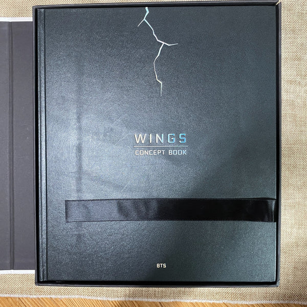 BTS GROUP [ WINGS Concept Book, Photobook  ] 267x309 mm, 312p / Good, Rare /Gift