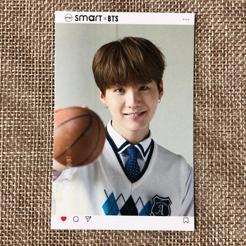 BTS SUGA #1 [ BTS X Smart Uniform ] Official Photocard / New, Rare / Gift