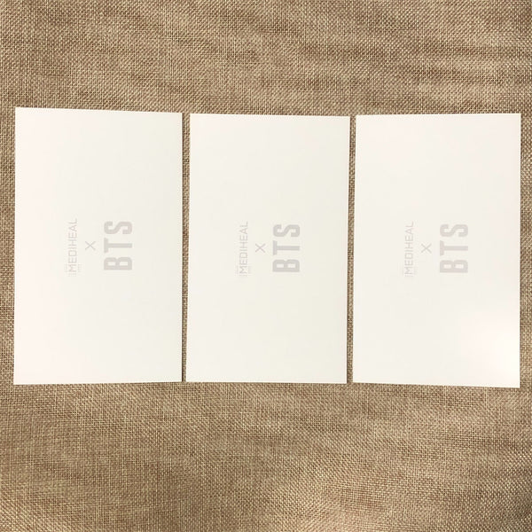 BTS GROUP #3 [ BTS X MEDIHEAL ] Official Postcard Full SET of 14 / New / Gift