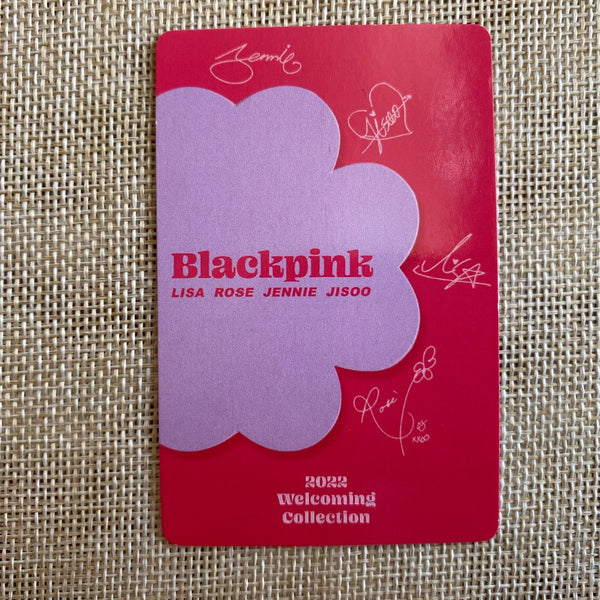 BLACKPINK LISA #3 [ 2022 Welcoming Collection ] Official Photocard / New / Gift