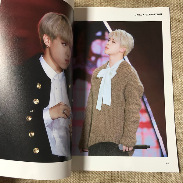 BTS JUNGKOOK JIMIN [ 2017 MESMERIZE Exhibition ] Photobook / New, Rare / Gift
