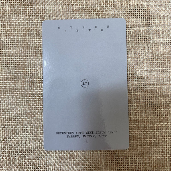 SEVENTEEN DINO [ Fight For My Life ] Official Photocard / New / Gift