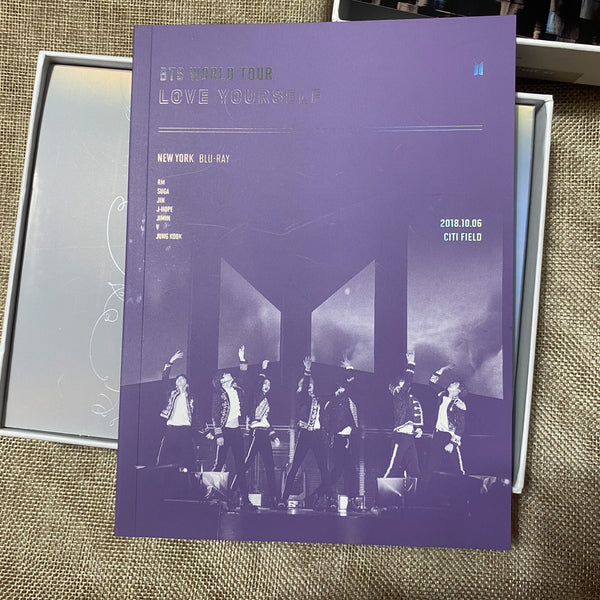 BTS [Love Yourself New York] Blu-ray + Photobook + CD + Mini Poster / No PC /+G