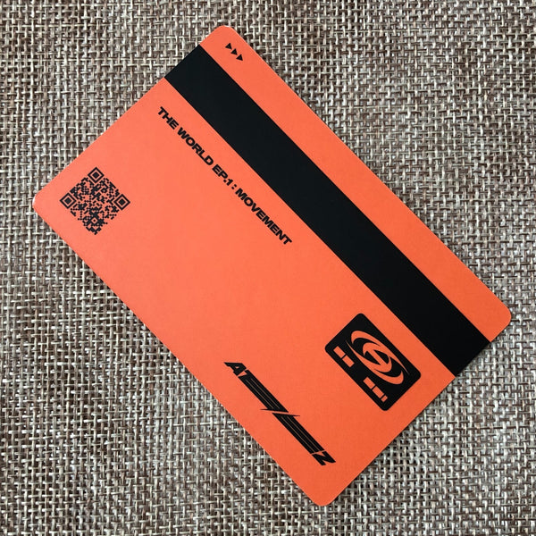 ATEEZ MINGI [THE WORLD EP.1 : MOVEMENT] Official ID Card Photocard, Z Ver / Gift