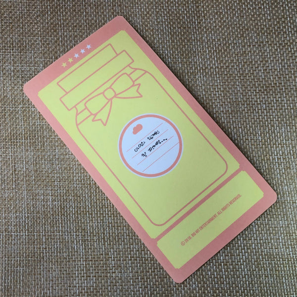 BTS J-HOPE #2 [4th Muster Happy Ever After] Official Cloud Photocard / Gift