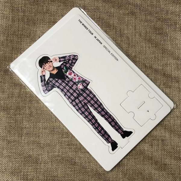BTS V [ The Wings Tour in Japan Special ] Official MD Paper Stand / New / Gift