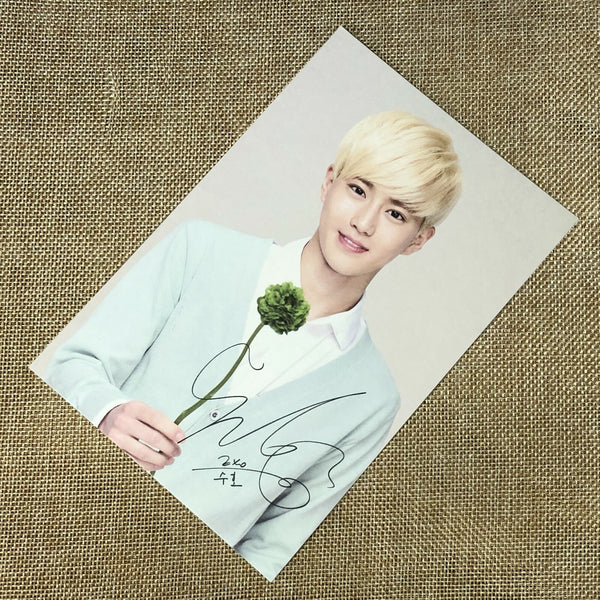 EXO SUHO [ Nature Republic ] Official Limited Postcard, EXO-K / New / Gift