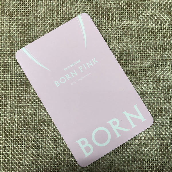BLACKPINK JISOO #2 [Born Pink MD Pop-Up Store Deco Kit] Official Photocard/Gift