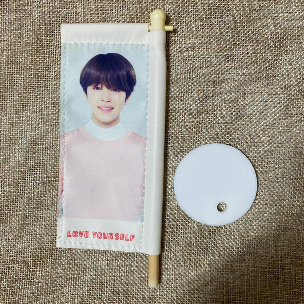 BTS JIMIN [ Love Yourself World Tour ] Official Mini Flag / New, Rare / Gift