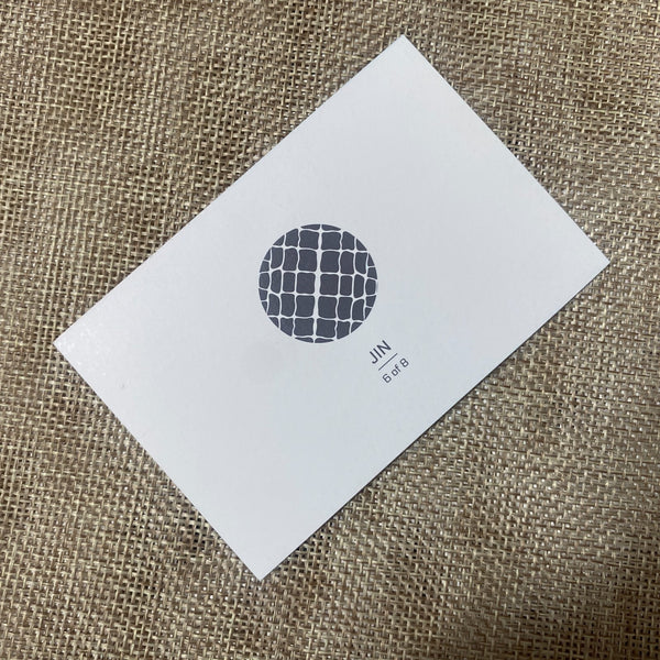 BTS JIN 6/8 [ Wings Tour Japan Concert ] Official Mini Photocard / New / Gift