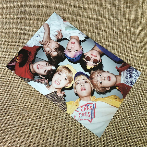 BTS GROUP #1 [2019 Season's Greetings] Official Mini Poster Postcard / Gift