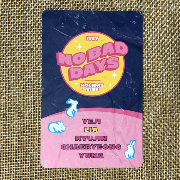 ITZY LIA [ No Bad Days Monthly Kit ] September Official Photocard / New / Gift