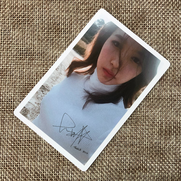 TWICE MINA [ Twicecoaster LANE 1 ] Official Pre-Order Photocard / New / Gift
