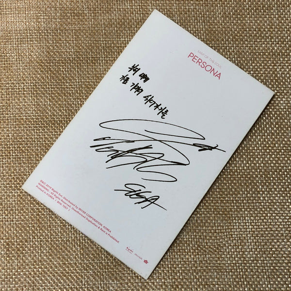 BTS SUGA [ Map Of Soul ] Official Photocard Postcard, Persona / New / Gift