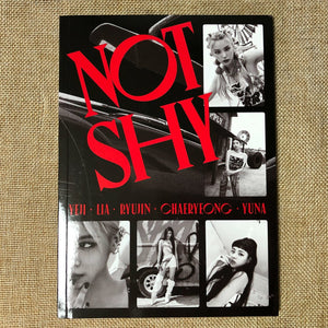 ITZY [ NOT SHY ] Official Album Photobook C Ver, Photobook + CD / New / Gift