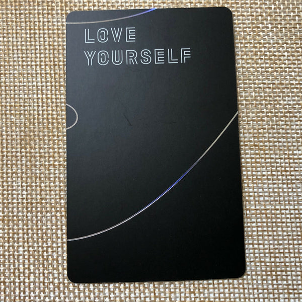 BTS JUNGKOOK [Love Yourself Tear] Official Photocard, R Ver Fake Love / Gift