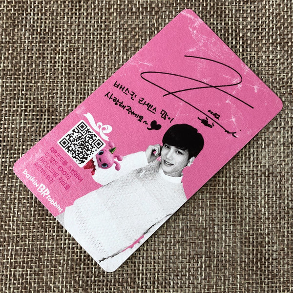 EXO KAI [ Baskin Robbins ] Official Polaroid Photocard, kai / New, Rare / Gift